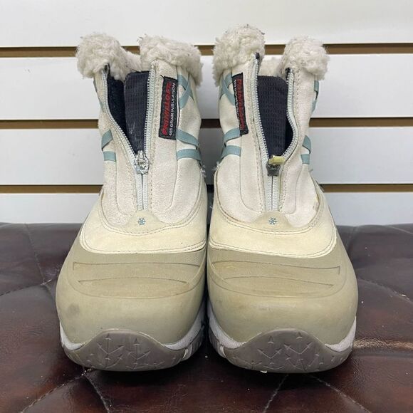 MERRELL Women's Winterlude Zip Waterproof Snow Boot in Gray Size US 9.5 - Picture 3 of 10